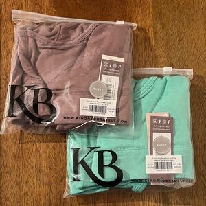 Kindred Bravely Large Busty French Terry Racerback Nursing Sleep Bras